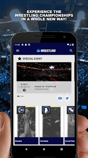 NCAA DI Wrestling Championship Screenshot 0