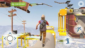 Going Up 3D! Parkour Games Screenshot 0