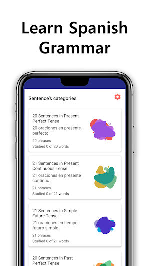 Speak Spanish - Routine Words and Sentences screenshot 5