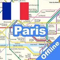 Paris Metro Train Map Offline