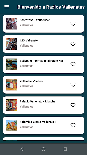 Vallenatos Radio Screenshot 1