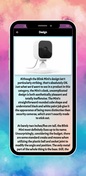 blink mini guide Screenshot 3