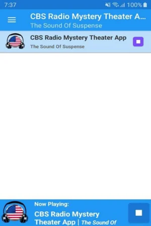 CBS Radio Mystery Theater App Screenshot 0