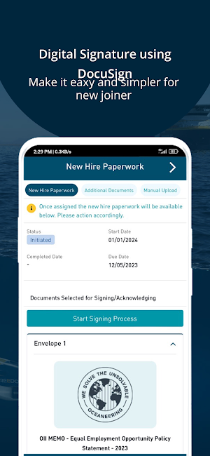 Horizon-Employee Onboarding Screenshot 3