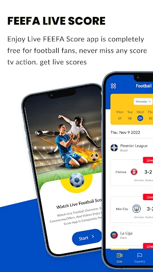 Live Football TV : Soccer Screenshot 0
