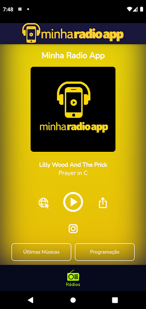 Minha Radio App Screenshot 0
