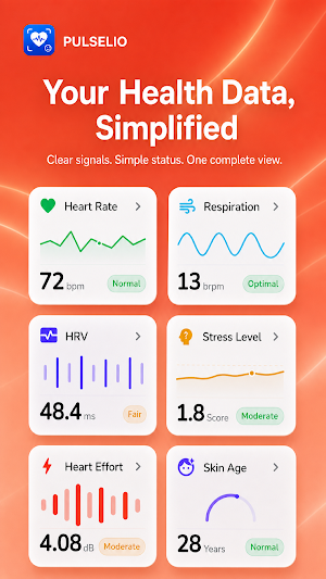 Pulselio: AI Health Tracker Screenshot 2