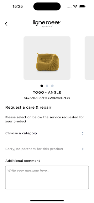 Ligne Roset Screenshot 2