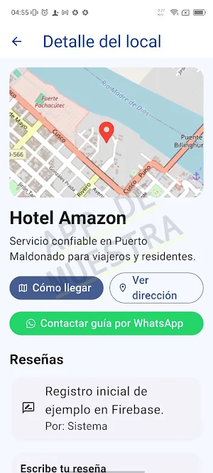 Guía Puerto Maldonado Screenshot 1