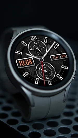Hybrid GUFUMI 02 Watch face Screenshot 2
