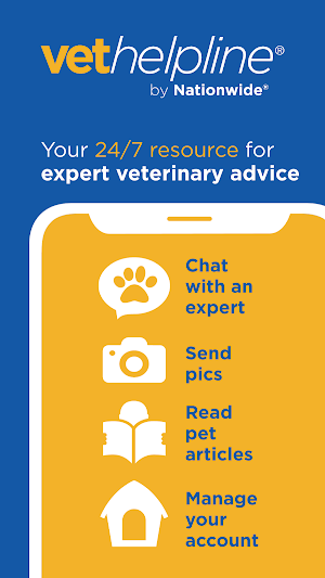 Nationwide Vet Helpline Screenshot 0
