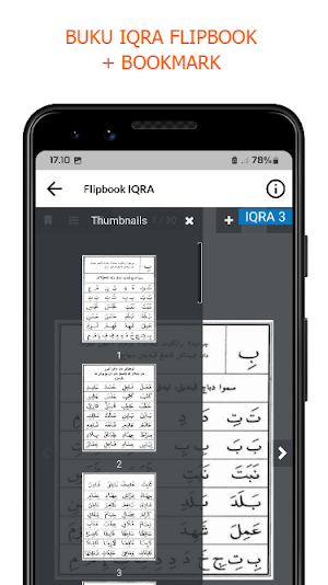 BUKU IQRA 1-6 OFFLINE + AUDIO Screenshot 1