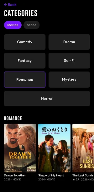 Mannic : Movie & Web Series Screenshot 3