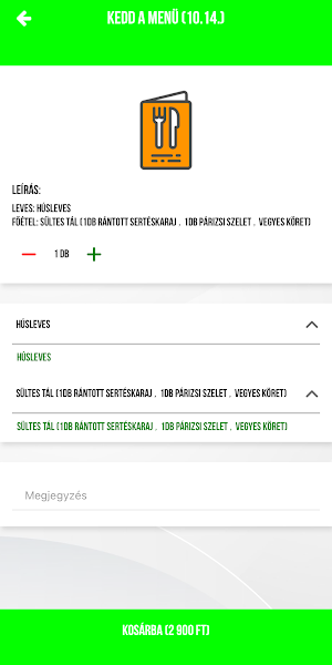 Piac Kisvendéglő Screenshot 2