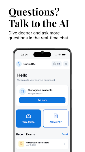 ConsultAi: Lab Test Translator Screenshot 2