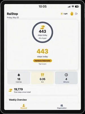 RaiStep Screenshot 2