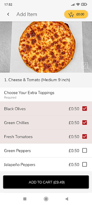 Pizza Village Wandsworth Screenshot 2