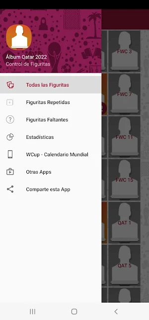 Control Álbum Qatar 2022 Screenshot 0