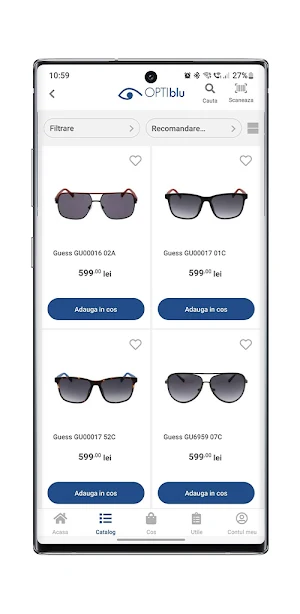 Optiblu Screenshot 2