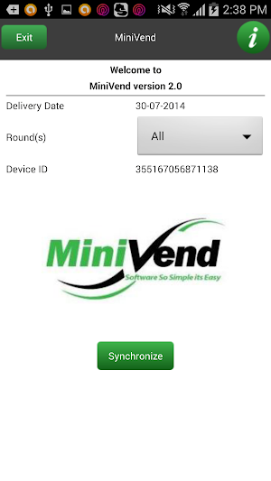 Minivend Screenshot 1