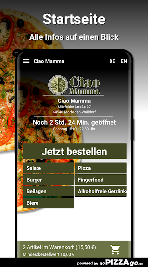 Ciao Mamma Mörfelden-Walldorf Screenshot 1