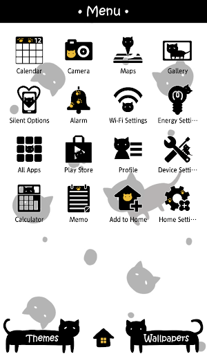 Cute Wallpaper Raining Cats Screenshot 1