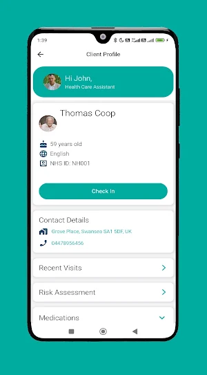 QualiCARE Screenshot 3