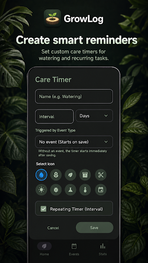 GrowLog Screenshot 3