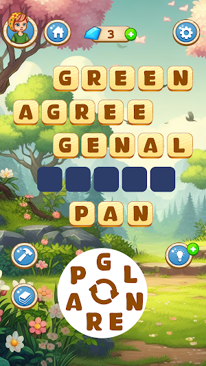Word Puzzle Land : Crossword Screenshot 1