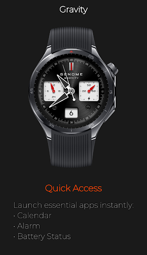 Gravity: Technical Chrono Dial Screenshot 1