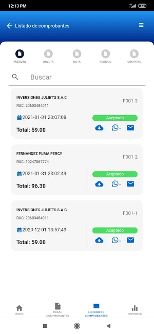 Facturacioncosit Screenshot 3