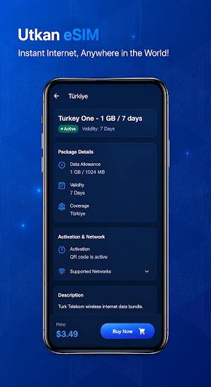 Utkan eSIM Screenshot 3