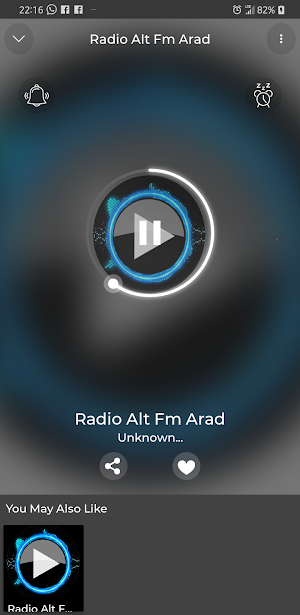 US Radio Alt Fm Arad App Free Online Listen Screenshot 0