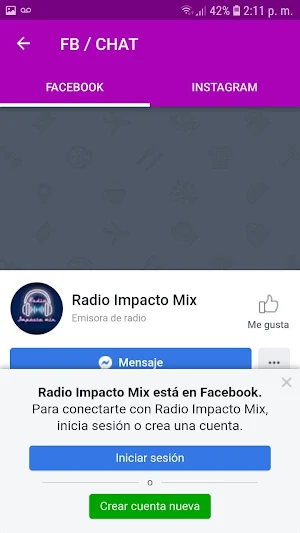 Radio Impacto Mix Screenshot 3
