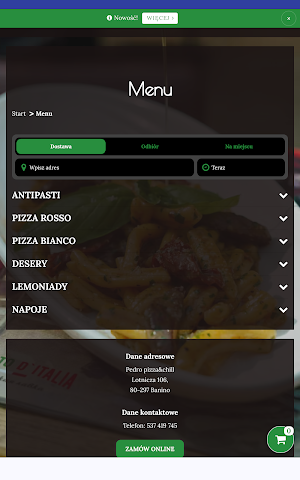 Pedro pizza&chill Screenshot 2