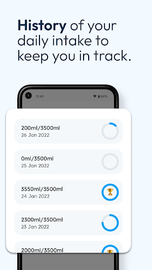 Water Drink Reminder Health365 Screenshot 3