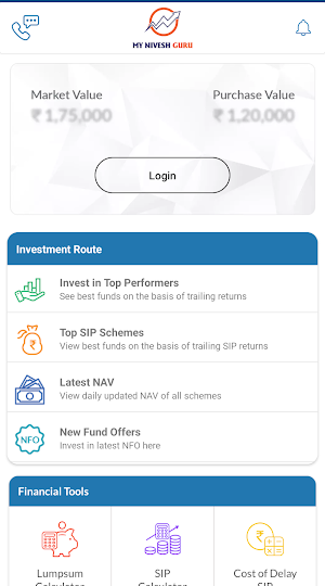 MY NIVESH GURU Screenshot 1