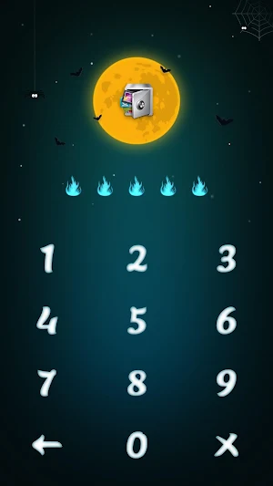 AppLock Live Theme Ghost Screenshot 1