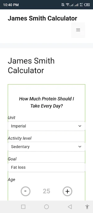 Js Calculator Screenshot 0