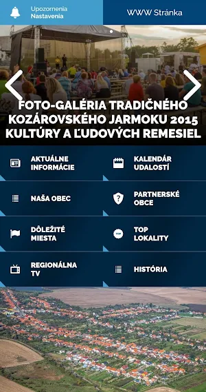 Obec Kozárovce Screenshot 0