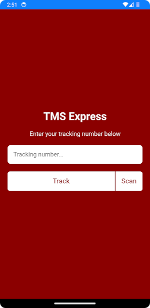 TMS Express Screenshot 0
