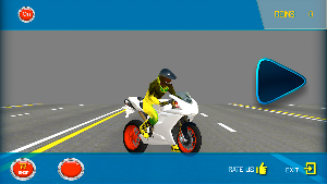Hot Bike Race Off Stunts Screenshot 1