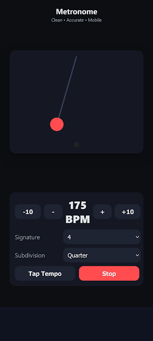 Metronome Screenshot 3