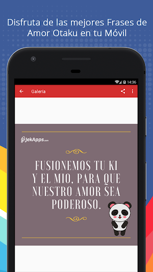 Frases de Amor Otaku Screenshot 0