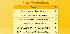Fixed Matches Tips Lions Screenshot 1