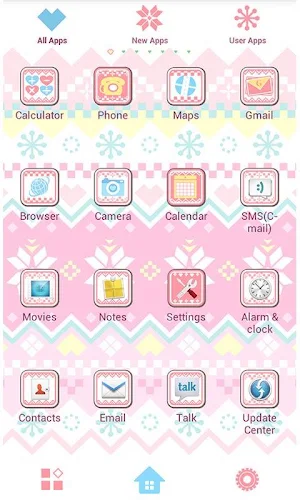 Cute Wallpaper Pink Nordic Screenshot 1