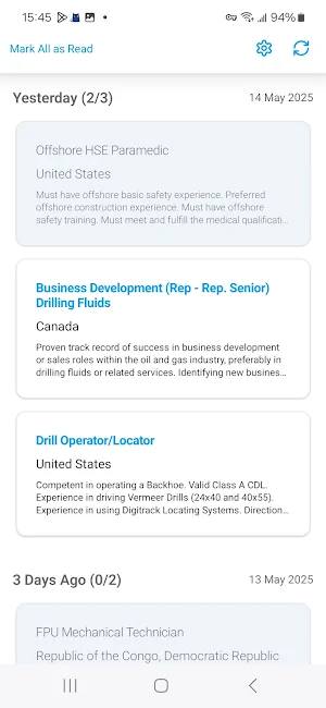 Drilling Jobs Screenshot 1