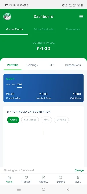 Wiser Funds Screenshot 1