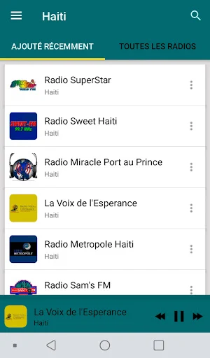 Radio Haiti Screenshot 3