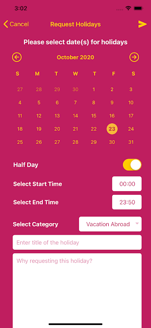 Sameday HR Screenshot 2